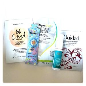 Hair styling sample pack